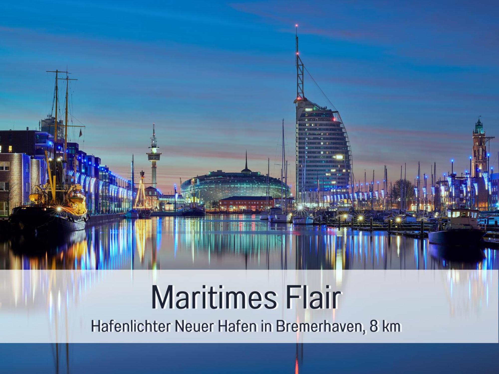"Lilie" In Geestland-Langen, Ideal Fuer Familien & Homeoffice - Wlan & Parkplatz - 3 Zimmer, Balkon - Nahe Bremerhaven מראה חיצוני תמונה